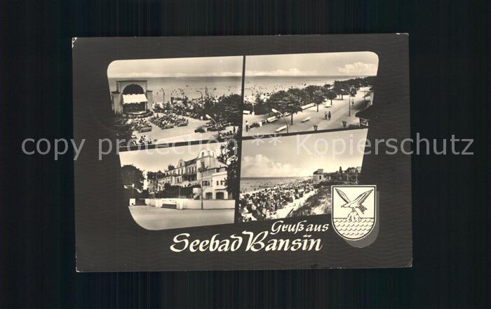 Bansin Ostseebad Konzertpavillon Strand Promenade Hotel