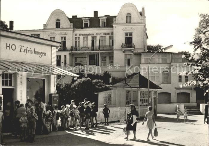 Bansin Ostseebad Erholungsheim Josef Orlopp