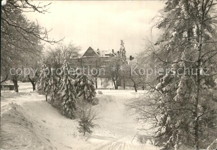 Oberhof Thueringen Ernst Thaelmann Haus