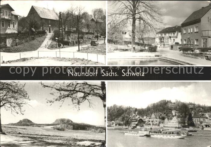 Naundorf Struppen Teilansichten Panorama Elbedampfer