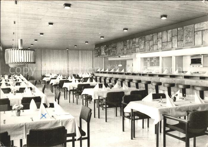 Oberwiesenthal Erzgebirge HOG Fichtelberghaus Speisesaal