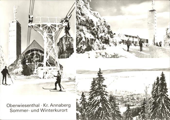 Oberwiesenthal Erzgebirge Fichtelberghaus Schwebebahn Aussichtsturm