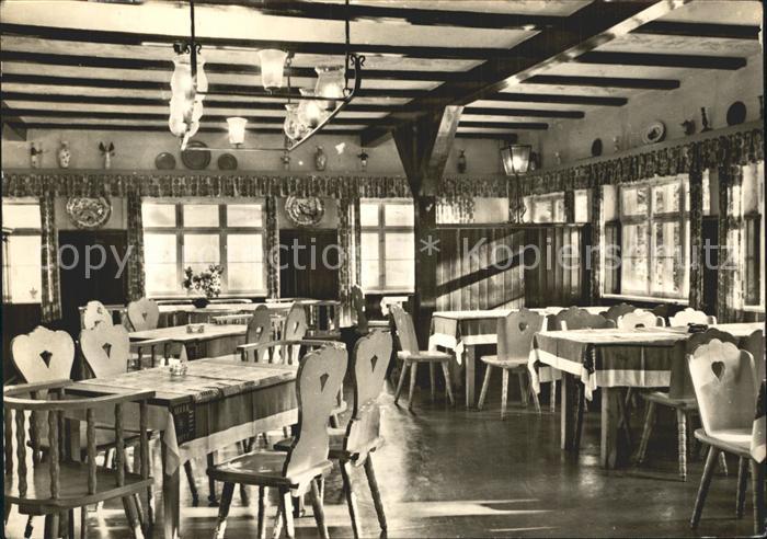 Oberpoebel Waldgaststaette Putzmuehle Saal