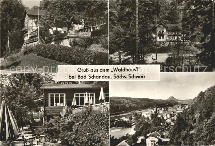 Bad Schandau Gasthaus Waldhaeusl Panorama