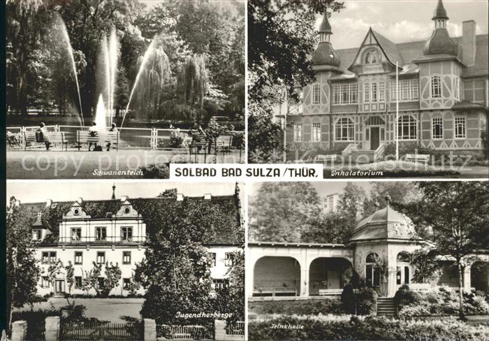 Bad Sulza Schwanenteich Inhalatorium Jugendherberge Trinkhalle