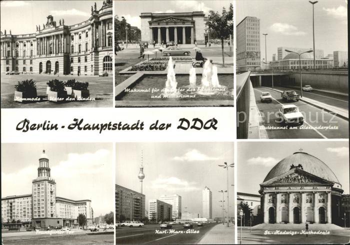 BERLIN CITY Kommode Unter den Linden Mahnmal fuer Faschismusopfer Autotunnel Al