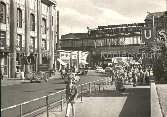 BERLIN CITY Bahnhof Friedrichstrasse