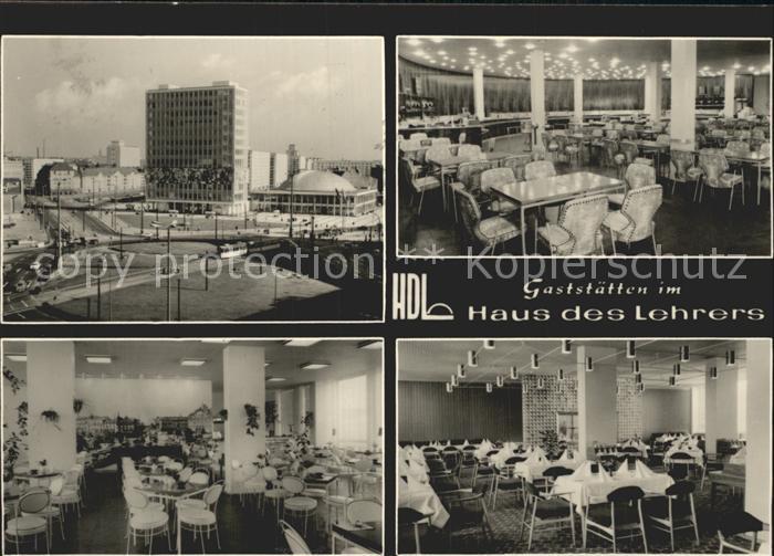 BERLIN  CITY Haus des Lehrers Speisesaele