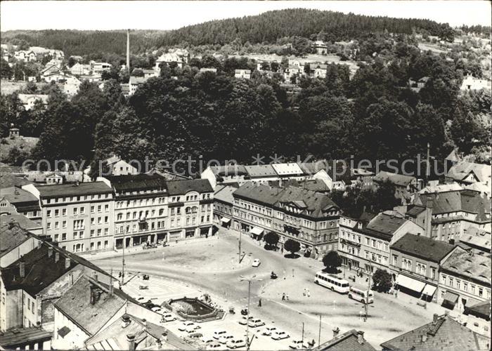 Sebnitz Teilansicht Marktplatz