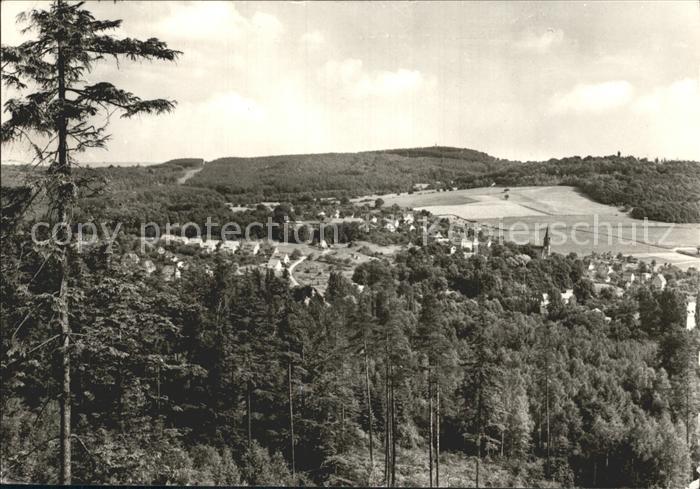 Berggiesshuebel Blick von den Zehistaer Waenden