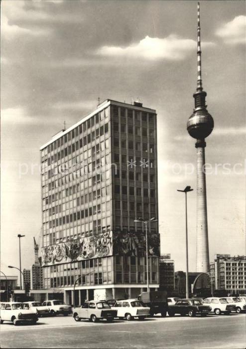 BERLIN  CITY Haus des Lehrers Fernseh und UKW Turm