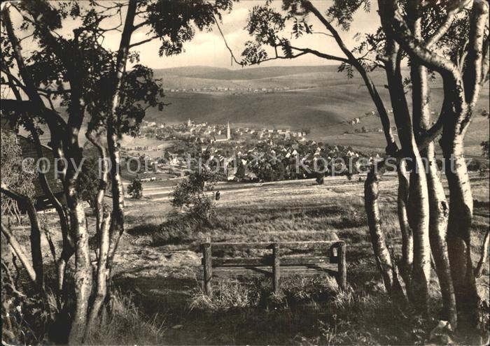 Oberwiesenthal Erzgebirge Totalansicht
