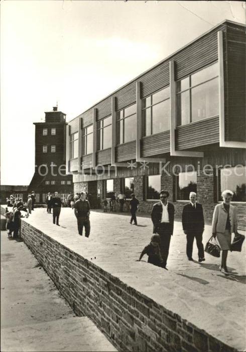 Oberwiesenthal Erzgebirge Wetterwarte Neues Fichtelberghaus