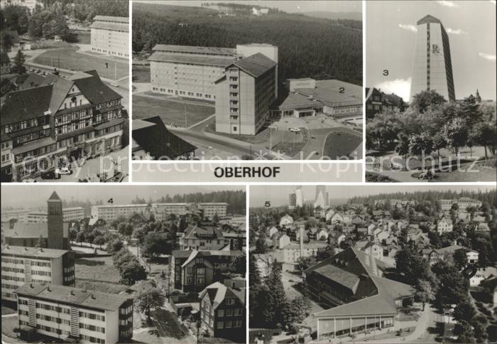 Oberhof Thueringen Hotel Ernst Thaelmann FDGB Erholungsheime Fritz Weineck und R