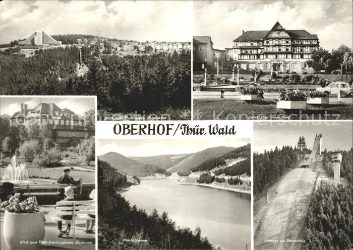 Oberhof Thueringen Interhotel Panorama Ernst Thaelmann Haus FDGB Erholungsheim S