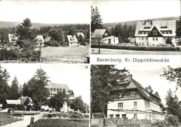 Oberbaerenburg Baerenburg Teilansicht FDGB Erholungsheime Arno Lade und Friedens