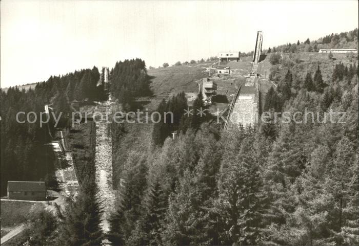 Oberwiesenthal Erzgebirge Sprungschanzen
