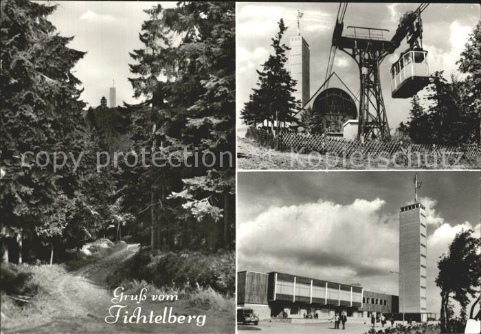 Oberwiesenthal Erzgebirge Fichtelberg Haus Schwebebahn Aussichtsturm