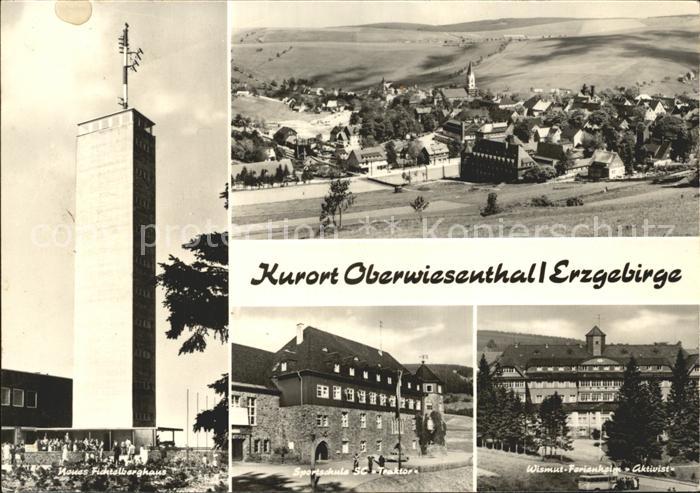Oberwiesenthal Erzgebirge Fichtelberghaus Total Sportschule SC Traktor Wismut Fe