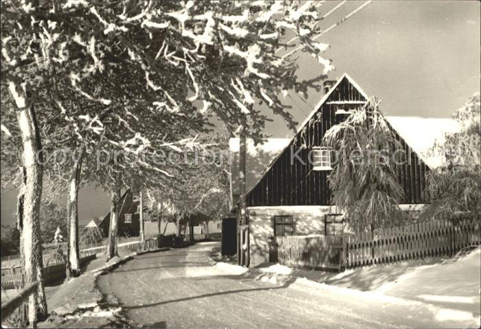 Seiffen Erzgebirge Winteridyll