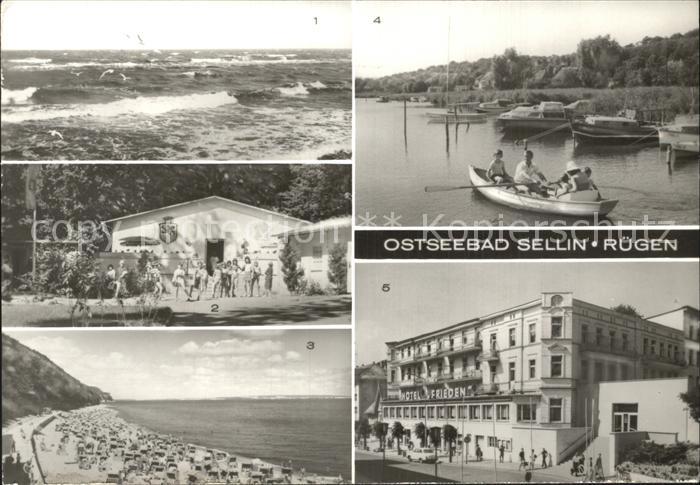 Sellin Ruegen Ferienlager Otto Buchwitz Strand Selliner See Hotel Frieden