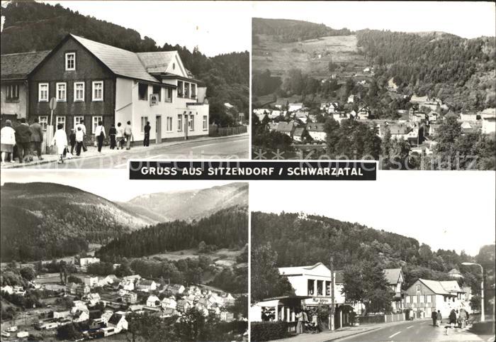 Sitzendorf Thueringen FDGB Erholungsheim Aug Bebel Orts und Teilansichten