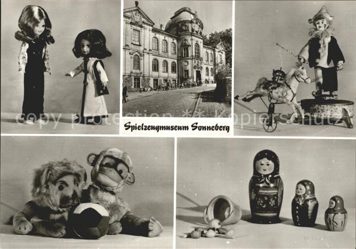 Sonneberg Thueringen Spielzeugmuseum Figuren