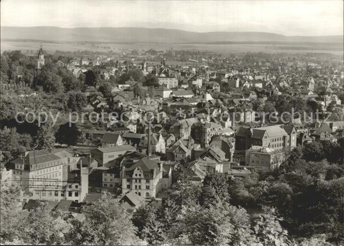 Sonneberg Thueringen Blick vom Schlossberg