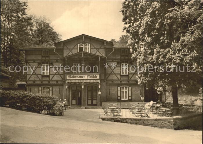 Rabenau Sachsen Rabenauer Muehle