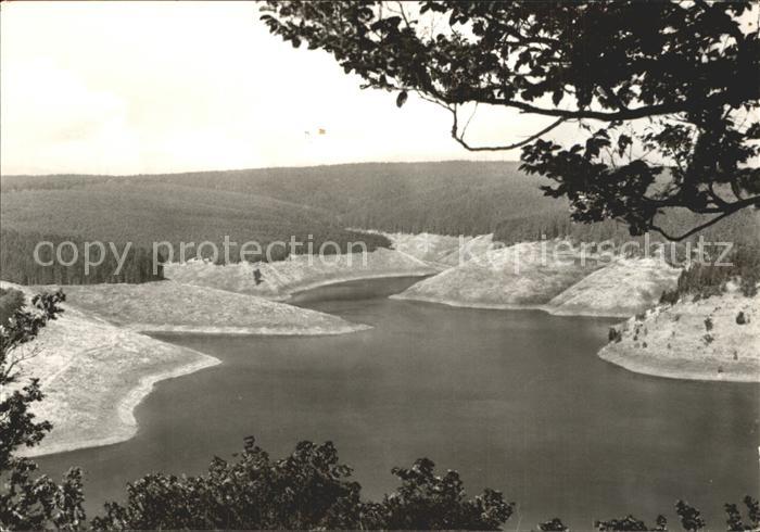 Rappbodetalsperre Blick vom Rotenstein