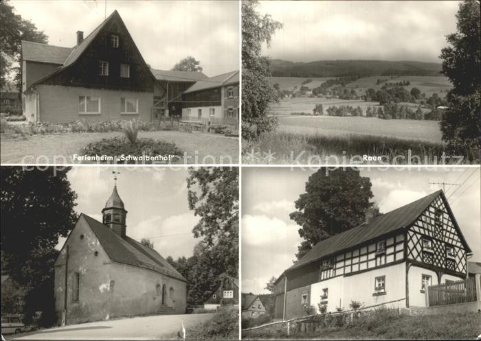 Raun Ferienheim Panorama Kirche Fachwerkhaus