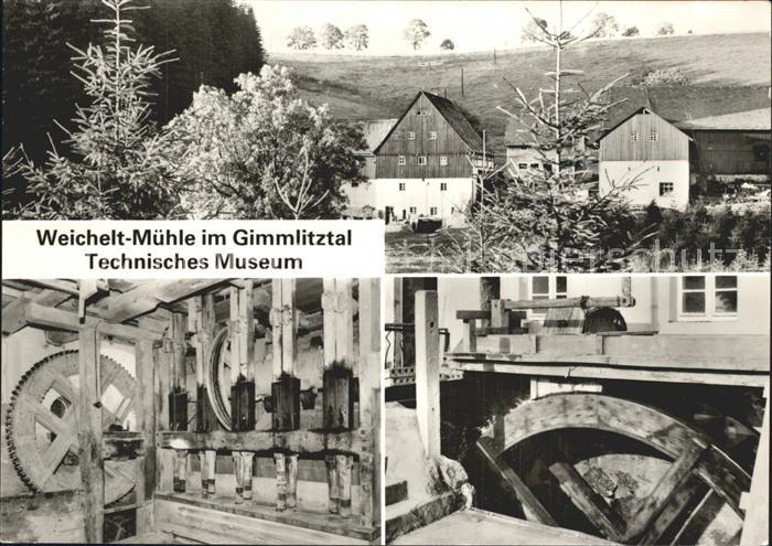 Reichenau Hartmannsdorf-Reichenau Weichelt Muehle im Gimmlitztal Techn Museum