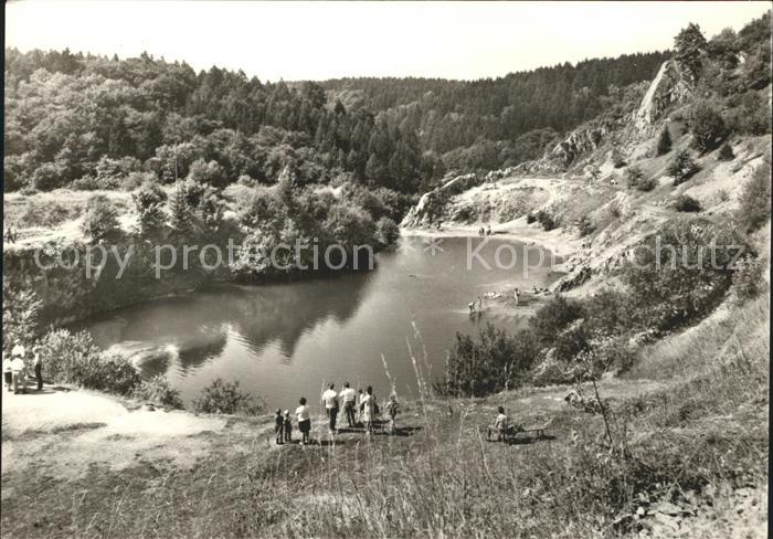 Ruebeland Harz Blauer See
