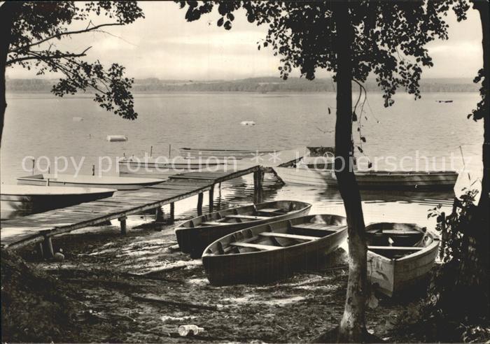 Dahmen Am Malchiner See Bootssteg