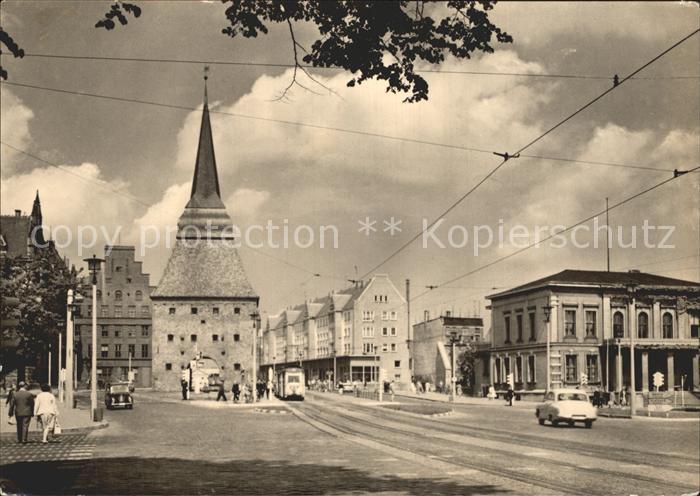 ROSTOCK  CITY Steintor Karl Marx Platz