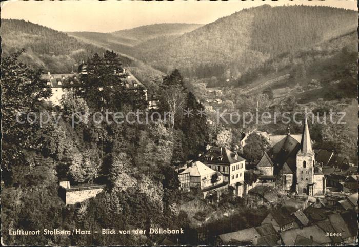Stolberg Harz Blick von der Doellebank