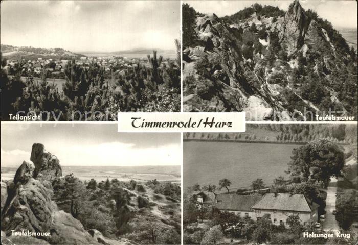 Timmenrode Panorama Teufelsmauer Helsunger Krug