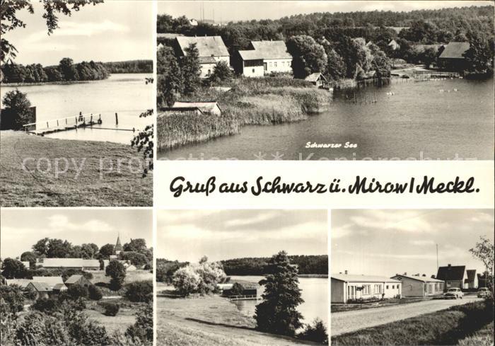 Schwarz Neustrelitz Schwarzer See Teilansichten