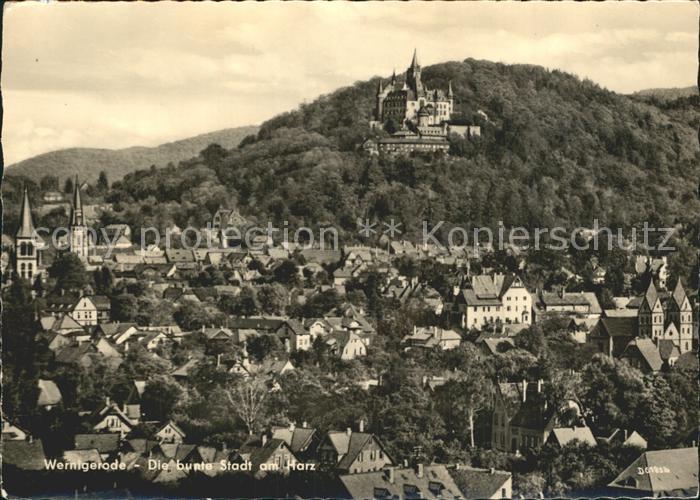 Wernigerode Harz Stadt und Schloss