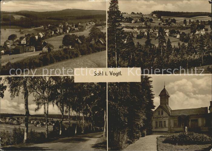 Sohl Bad Elster Teilansichten Sachsen Quelle