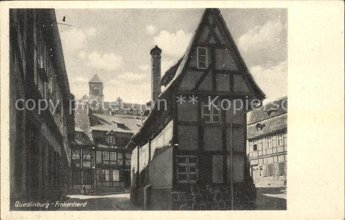 Quedlinburg Harz Finkenherd