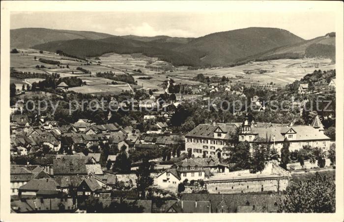 Schmalkalden Thueringen Blick zum Schloss