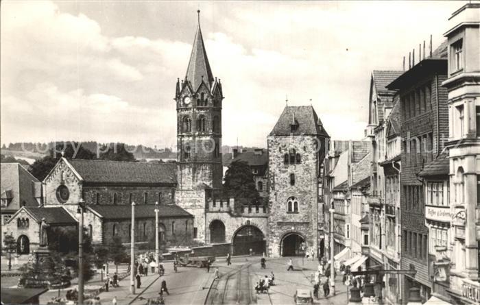 Eisenach Thueringen Tor Kirche