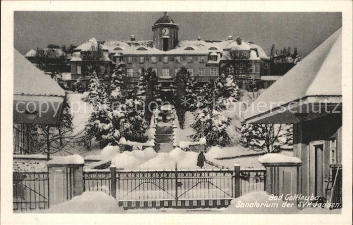 Bad Gottleuba-Berggiesshuebel Sanatorium der SVK Sachsen
