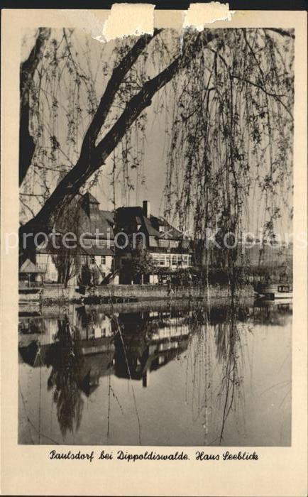 Paulsdorf Dippoldiswalde Haus Seeblick