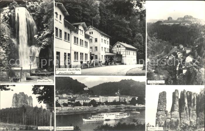 Bad Schandau Beuthenfall Falkenstein Langes Horn