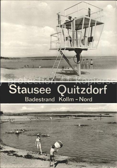 Quitzdorf See Stausee Badestrand Kollm-Nord
