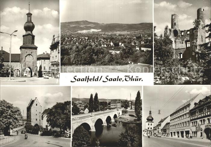 Saalfeld Saale Oberes Tor Hoher Schwarm Saaltor Blankenburger Tor