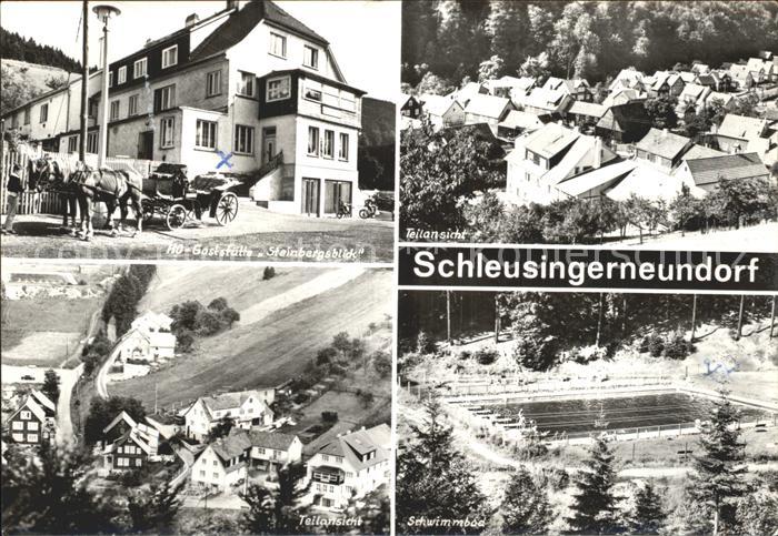Schleusingerneundorf Schwimmbad HO-Gaststaette