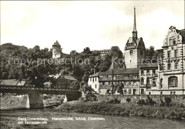 Gera Gera-Untermhaus Marlenkirche Schloss Osterstein